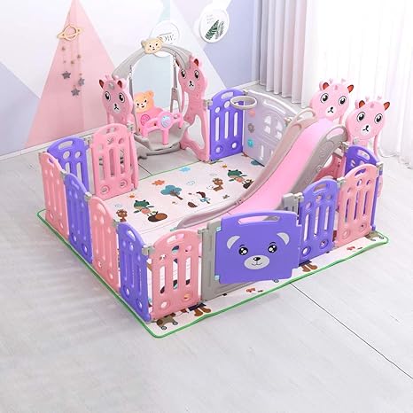 playpen with slide
