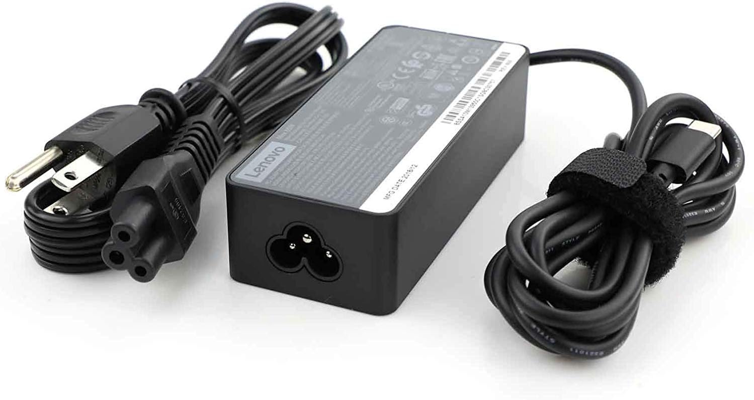New Genuine Lenovo ThinkPad 65 Watt 20V 3.25A Type-C USB AC Adapter ADLX65YDC2A