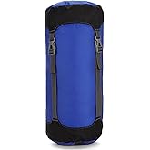 Azarxis Compression Stuff Sack Water-Resistant Ultralight Sleeping Bag Storage Bag Space Saving Gear for Traveling Camping Hiking Backpacking
