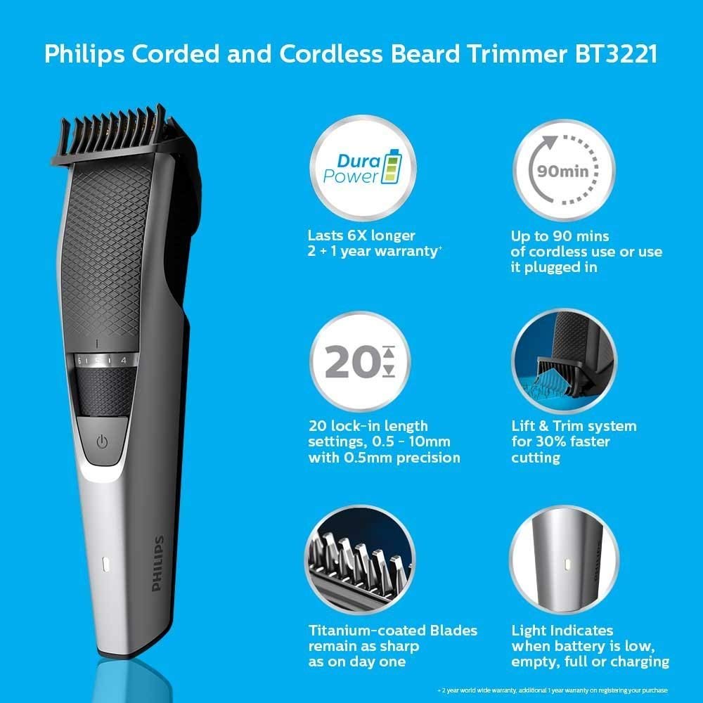 philips bt3000 trimmer amazon