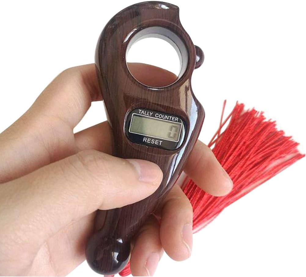 Buddha Beads Counter for Prayer with LCD Display DUMGRN Digital Finger