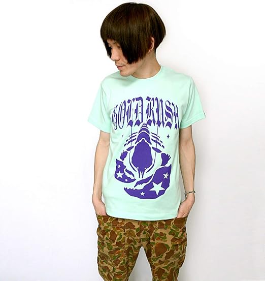 Amazon Co Jp Gold Rush ゴールドラッシュ Tシャツ Sp009teee A Rock ロックtシャツ バンドt オリジナル Xsサイズ メロン 服 ファッション小物