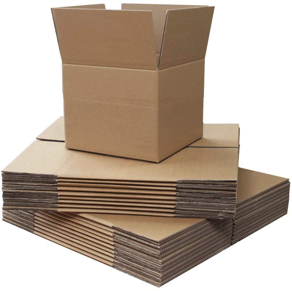 Small Single Wall Shipping Mailing Postal Gift Cuboid Cardboard Cartons Boxes Royal Mail Small Parcel Fit 7x5x5" (178x127x127mm) (15 Boxes)