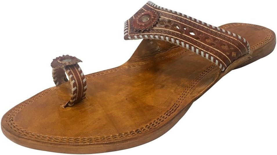 Kolhapuri Chappal Indian Sandals Kolhapuri Slippers Ethnic Shoes Womens Sandals Indian Leather Chappals