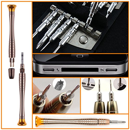image for Torx Phillips Head Screwdriver Set, JULAM Precision T2 T3 T4 T5 T6 Tor