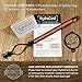 Gearproz HydroCord 1.0 Handle with Wide Mouth Ring and Carabiner, Compatible with 12-64 oz Water Bottles, Hydroflask 1.0, Iron Flask, Thermoflask & Wide Mouth 2.28