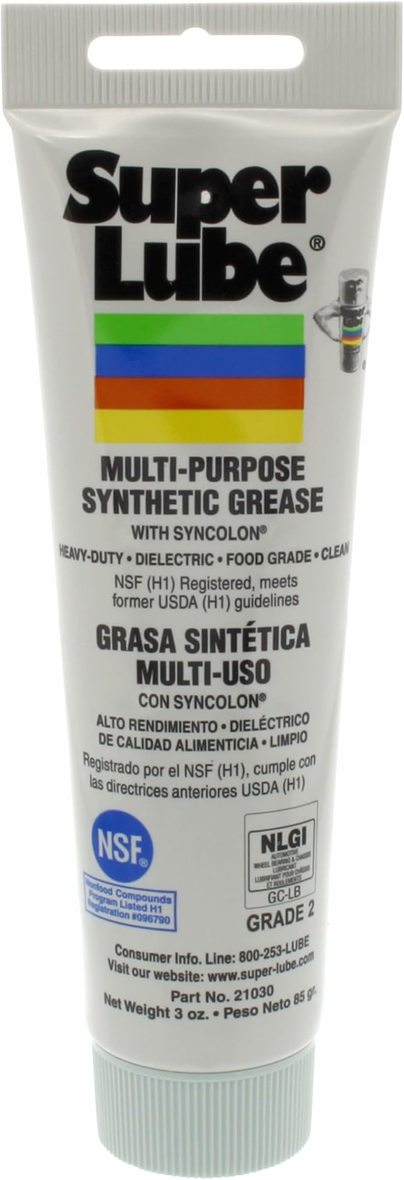 Super Lube Synthetic Grease with Syncolon Multi Purpose Lubricant 90ml