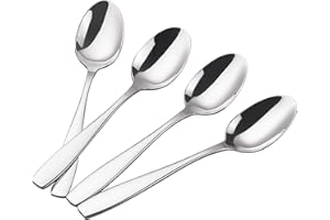 Ortodayes Stainless Steel Tablespoon, Bouillon Spoon, Dinner Spoon Set of 12, F
