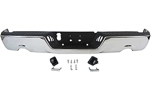 BUMPERS THAT DELIVER - Chrome, Steel Rear Step Bumper Assembly for 2009-2018 Dodge RAM 1500 09-18, CH1103118