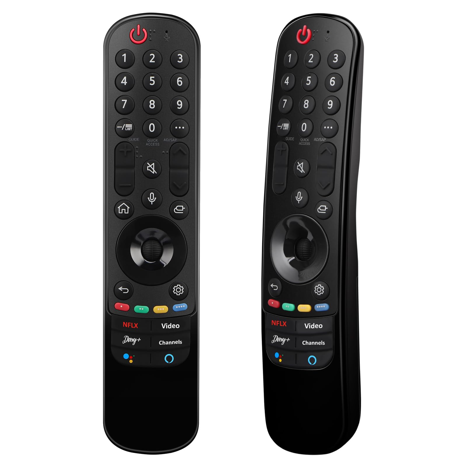 Alkia Magic Remote Control Compatible with LG MR21GA MR21GC MR22GA MR22GN MR23GA Magic TV, Magic Remote for LG 2021 OLED QNED NanoCell UHD 4K 8K Smart TV with Pointer and Voice Function