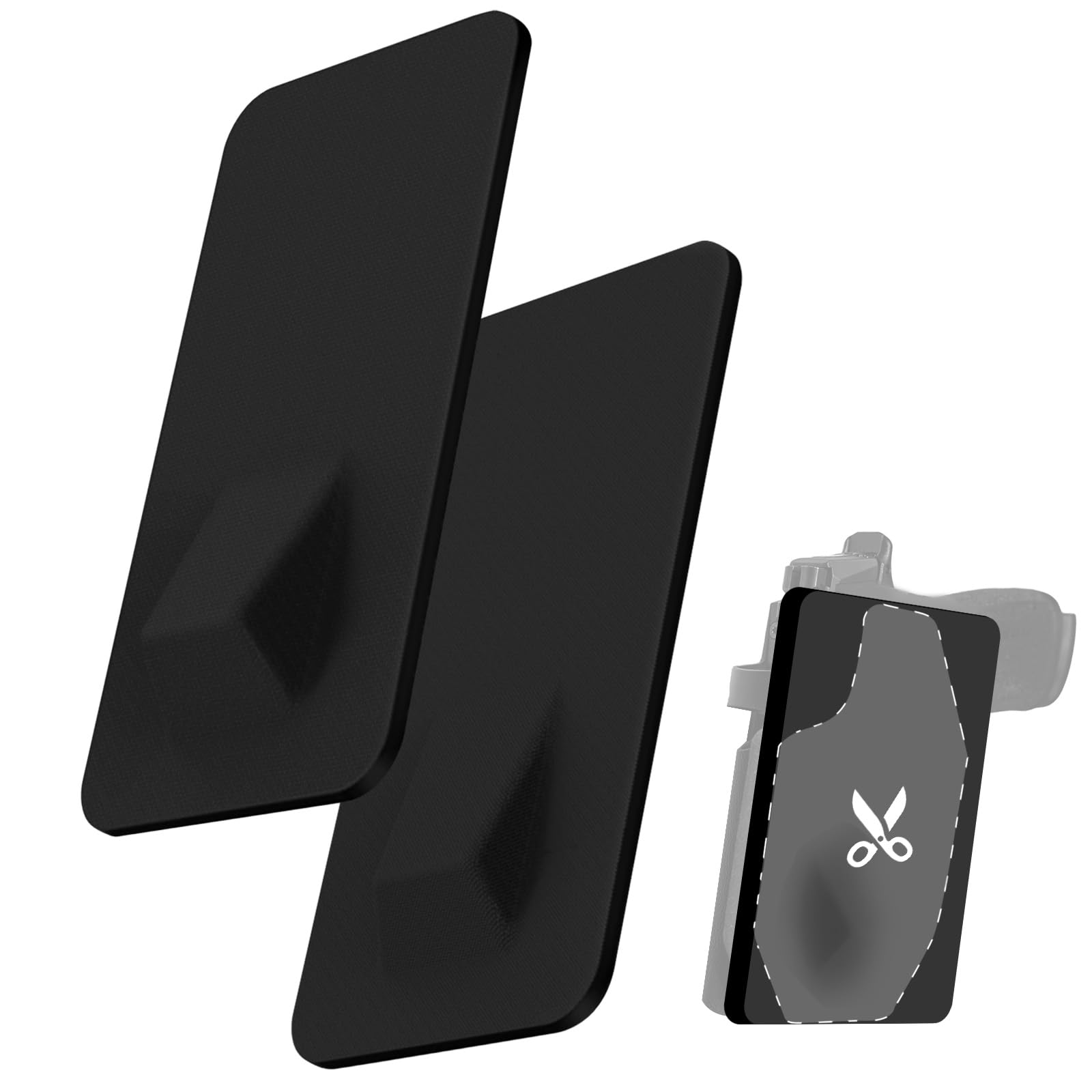 Photo 1 of ??Sgreatiny Holster Wedge, AIWB/IWB Foam Backer – Soft, Breathable & Comfortable Foam Pad for Concealing,Different Thicknesses, Fit All Brands of Gun Holsters (Holster pad with Wedge)