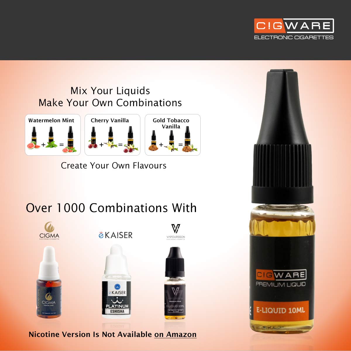 Cigware Mango 10 Ml E Liquid Bottle | Desertcart Aruba