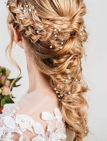 Amazon Com Deniferymakeup Simple Hair Vine Thin Babys Breath