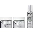 No7 Future Renew Damage Reversal Skincare Set - Anti Aging Face Serum (.33 Fl Oz), Day Cream with SPF 25 (1.69 Fl Oz) & Night Cream (1.69 Fl Oz) - Reverses Visible Signs of Sun Damage - 3-Piece Set
