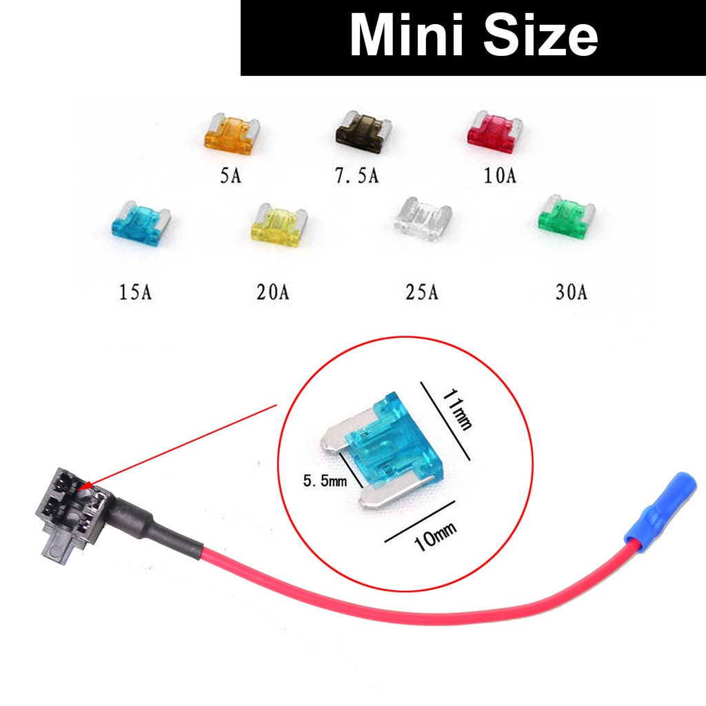 Buy EKYLIN Car Motor ADD Circuit Blade Style Fuse Adapter Cable AddA