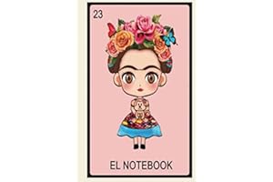 Frida Kahlo Notebook: La Loteria Inspired Frida Kahlo Journal (6" x 9" Notebook) Makes The Perfect Frida Kahlo Gift For Women