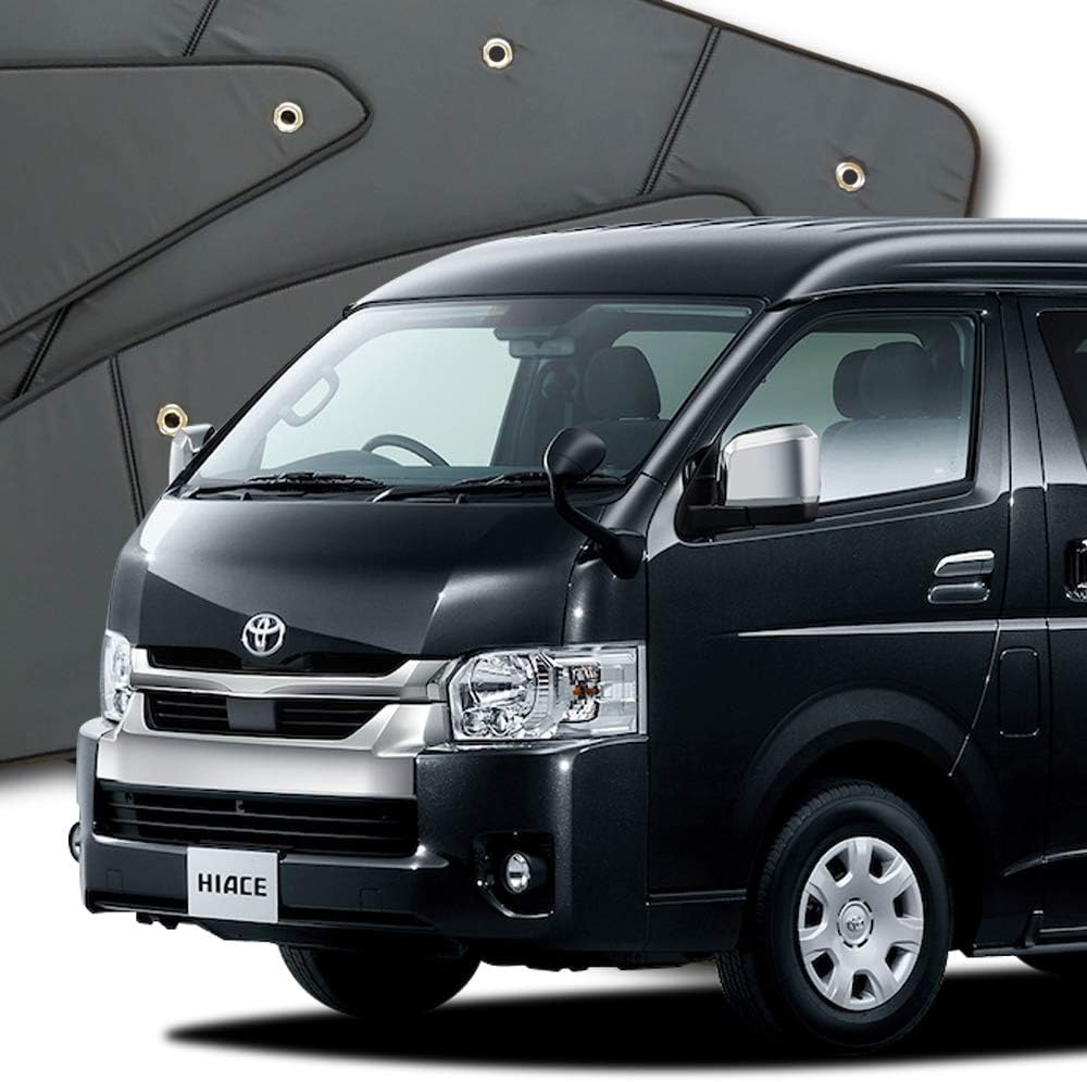 Amazon ハイエース0系ワイド 1 6型対応 サンシェード フロント用 車中泊 防災グッズで人気 01s A003 Fu サンシェード 車 バイク Amazon ハイエース0系ワイド 1 6型対応 サンシェード フロント用 車中泊 防災グッズで人気 01s A003 Fu サンシェード 車 バイク