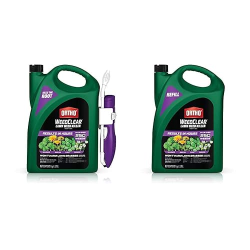 Ortho WeedClear Lawn Weed Killer Ready-to-Use with Comfort Wand with Refill for Southern Lawns