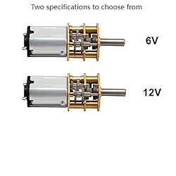 6V 1000RPM Micro DC Gear Motor with All-Metal Gear