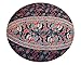 GANESHAM Indian Boho Decor Round Mandala Pillow Throw Mandala Tapestry Hippie Round Seating Pouf Ottoman, Mandala Floor Pillow 32x32 (Blue & Red)