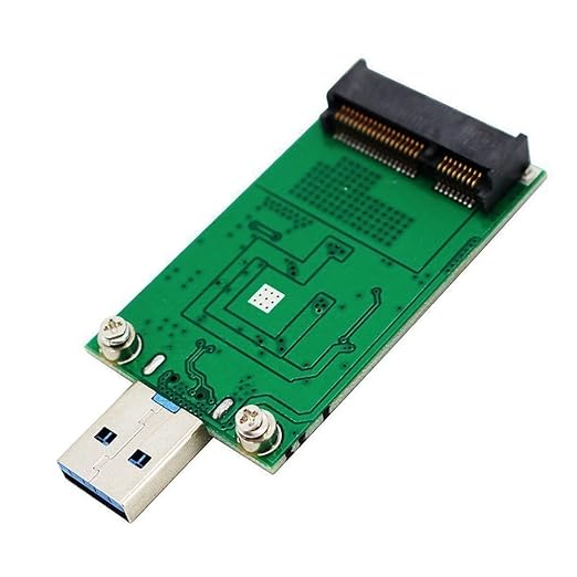 LEAGY mSATA SSD Adapter To USB 3.0, Mini SATA Use as Amazon.co.uk Electronics