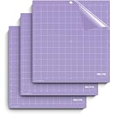 Nicapa StrongGrip Cutting Mat for Silhouette Cameo 4/3/2/1 (12x12 inch,3 Mats) Strong Adhesive Sticky Quilting Cricket Cut Mats Replacement Accessories for Silhouette Cameo