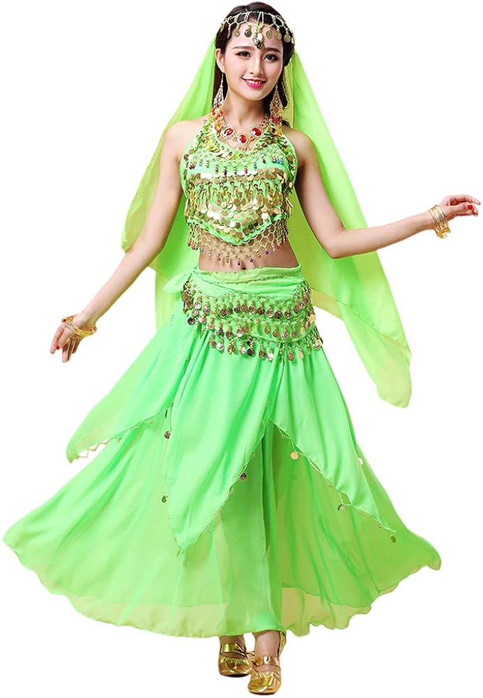 Hellomiko Belly Dance Costume for Women Halloween Carnival India