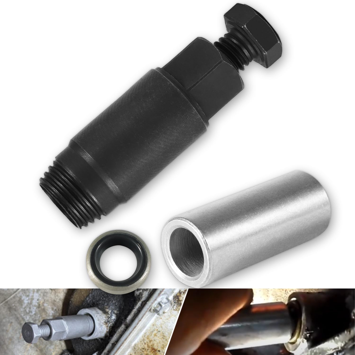 Photo 1 of Replaces for GM Transmission Shifter Lever Seal Remover Installer Compatible with GM Turbo 300 350 400 425 475 700-R4 4L60 Includes Seal