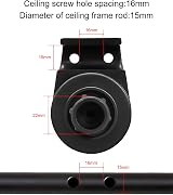 OCHIKI Garden Swing Fittings, 20-23mm Canopy Frame Connector, Type A view 3