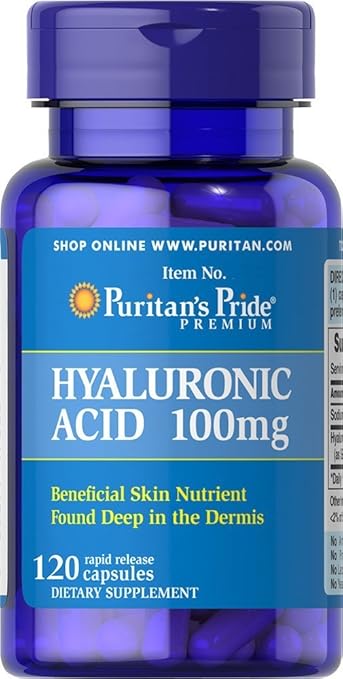 Image result for Hyaluronic Acid 100 mg 120 Capsules