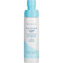 Amazon.com: Pacifica Facial Spray for Acne Treatment - Clear Face ...