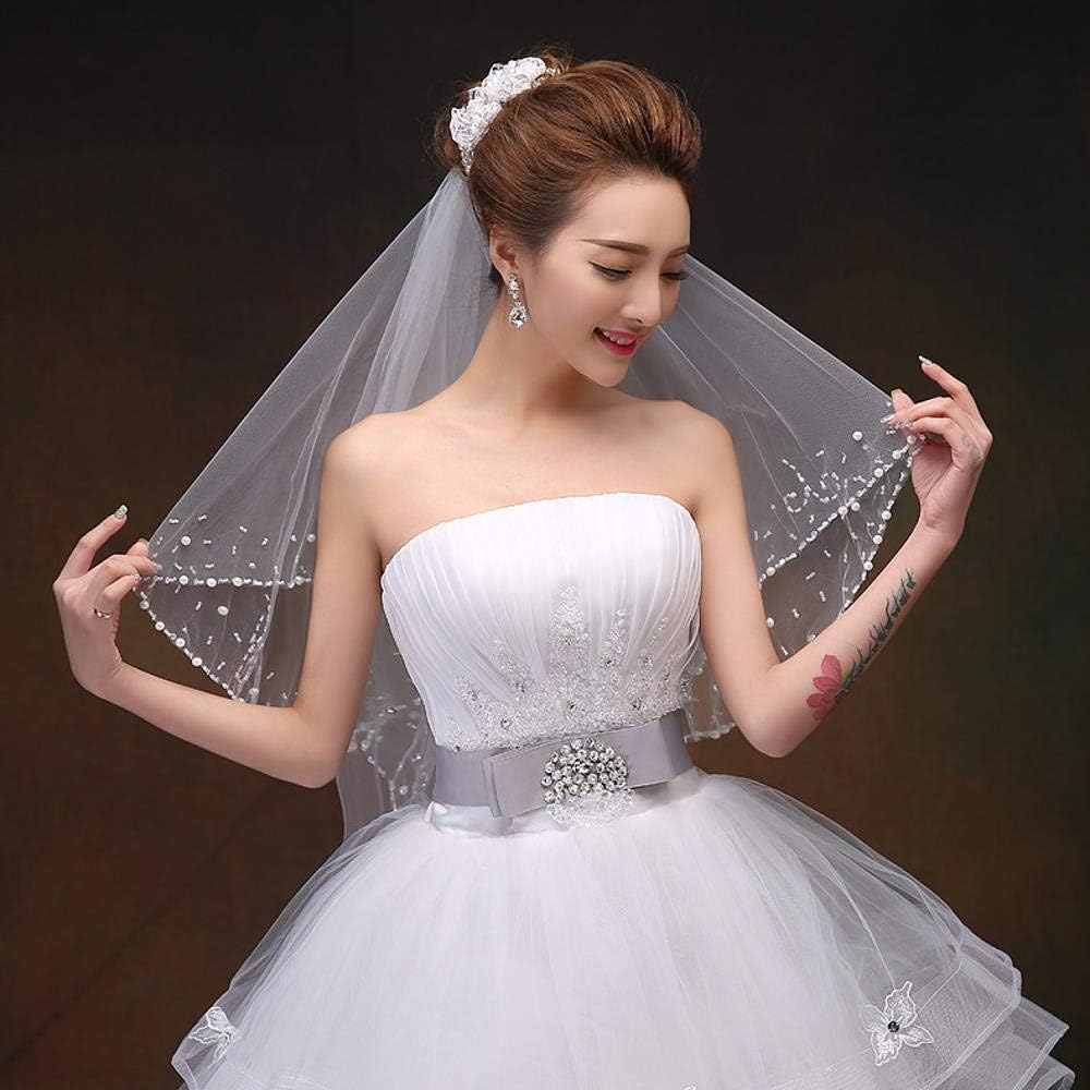 Olydmsky Veil headband,Bridal Veil hand-crafted crystal veil luxury veil
