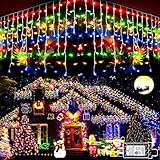Christmas Lights Outdoor Decorations 400 LED 33ft 8