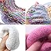 Homder 8 Pack Colorful Styrofoam Foam Balls,0.08-0.32 Inch,Fits for DIY Wedding & Party Decoration