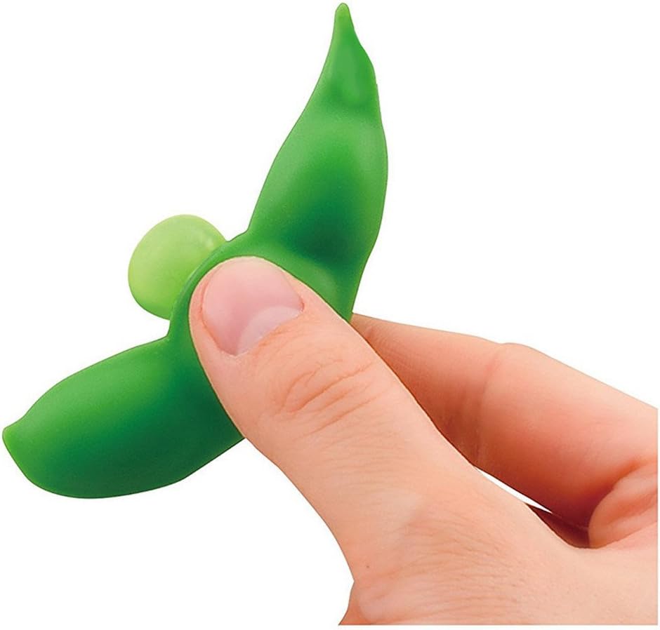 squeezy bean stress toy