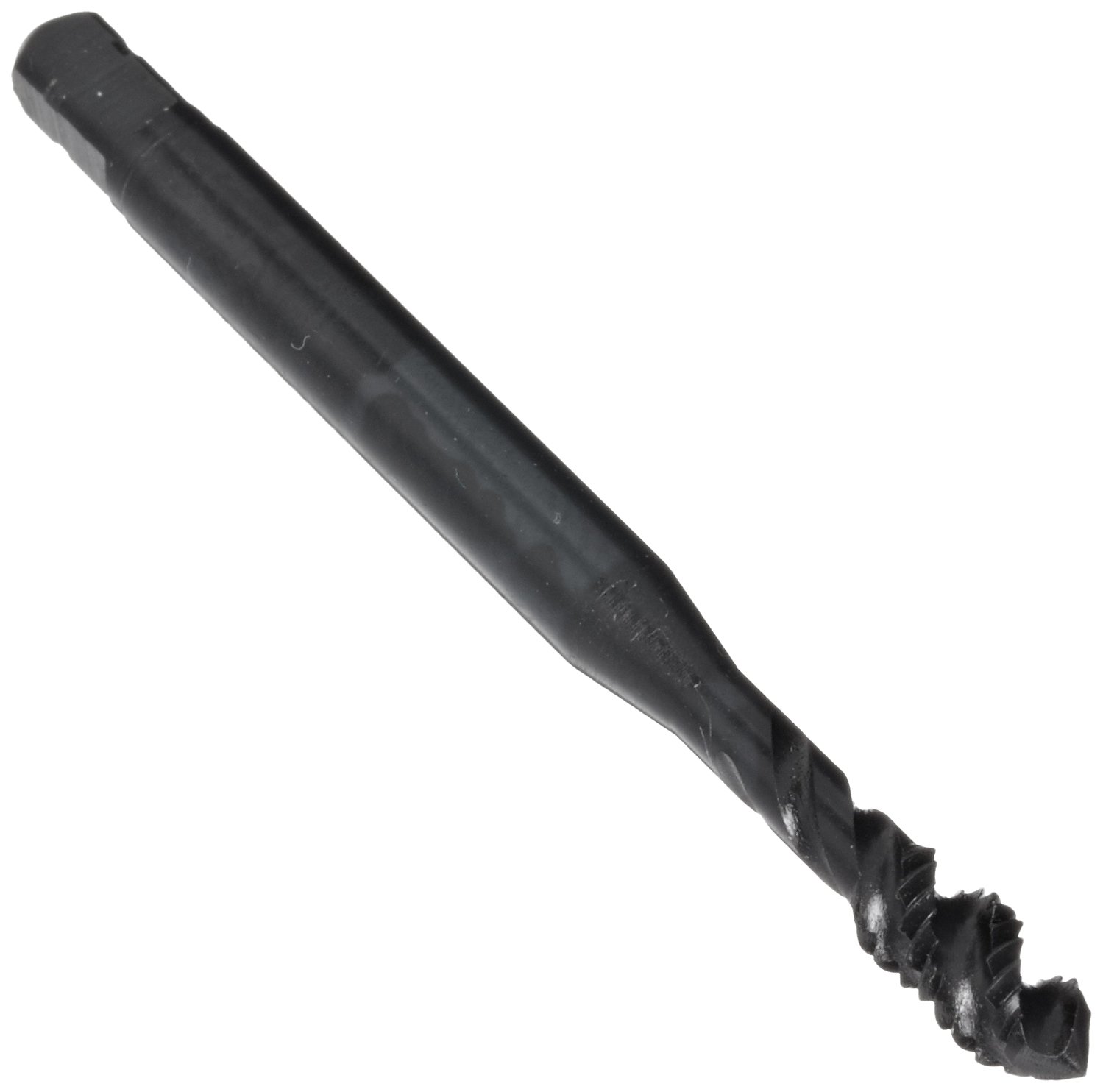Dormer E0238-32 Series E023 HSS-E-PM Spiral Flute Machine Tap UNC with Steam Tempered Finish, ISO Standard, 8"-32 Thread, 4.166 mm Cutting Diameter, 53 mm Length