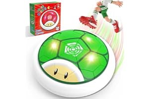 Kids Toys Gifts Hover Soccer Ball, LED Soccer Ball Football Indoor Sport Game Toys Birthday for 4 5 6 7 8 9 10 11 12 Year Old