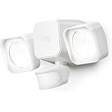 Ring Smart Lighting – Floodlight, Battery-Powered, Outdoor Motion-Sensor Security Light, White (Bridge required)