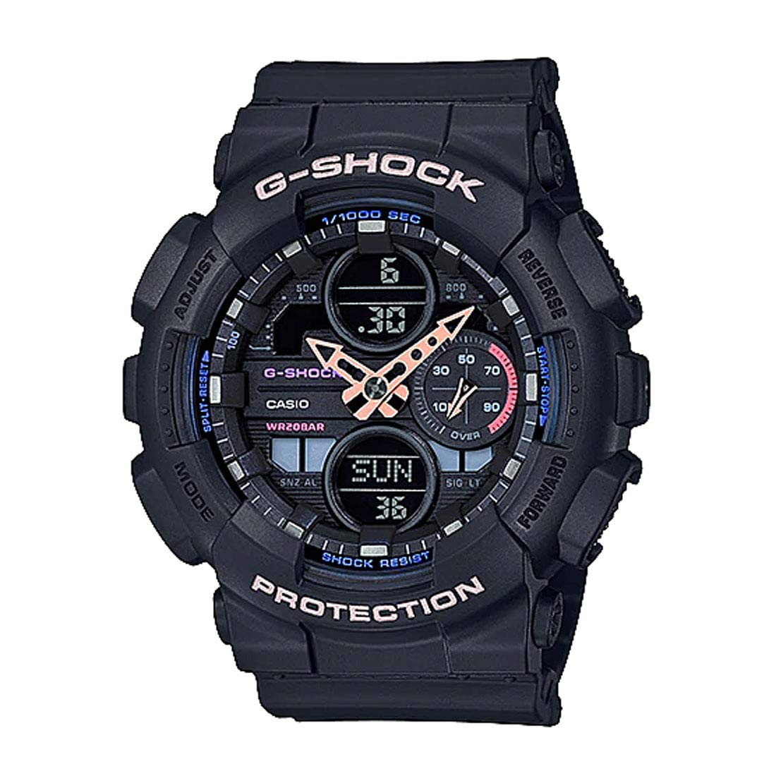 G-Shock by Casio Women's Analog-Digital GMA-S140-1A Watch Black