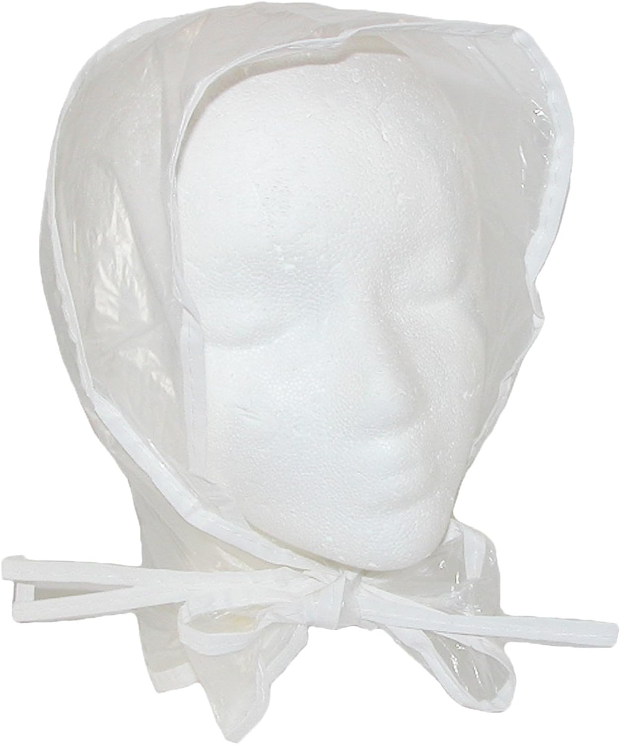 RainStopper Women's Clear Waterproof Rain Bonnet Hat, Clear at  Women’s Clothing store