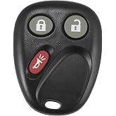 X AUTOHAUX 315MHz Keyless Entry Remote Car Key Fob for Chevrolet Silverado | LHJ011, for Chevrolet Suburban Tahoe Avalanche Escalade, for GMC for Sierra 2500 HD 2003-2006, 3 Buttons