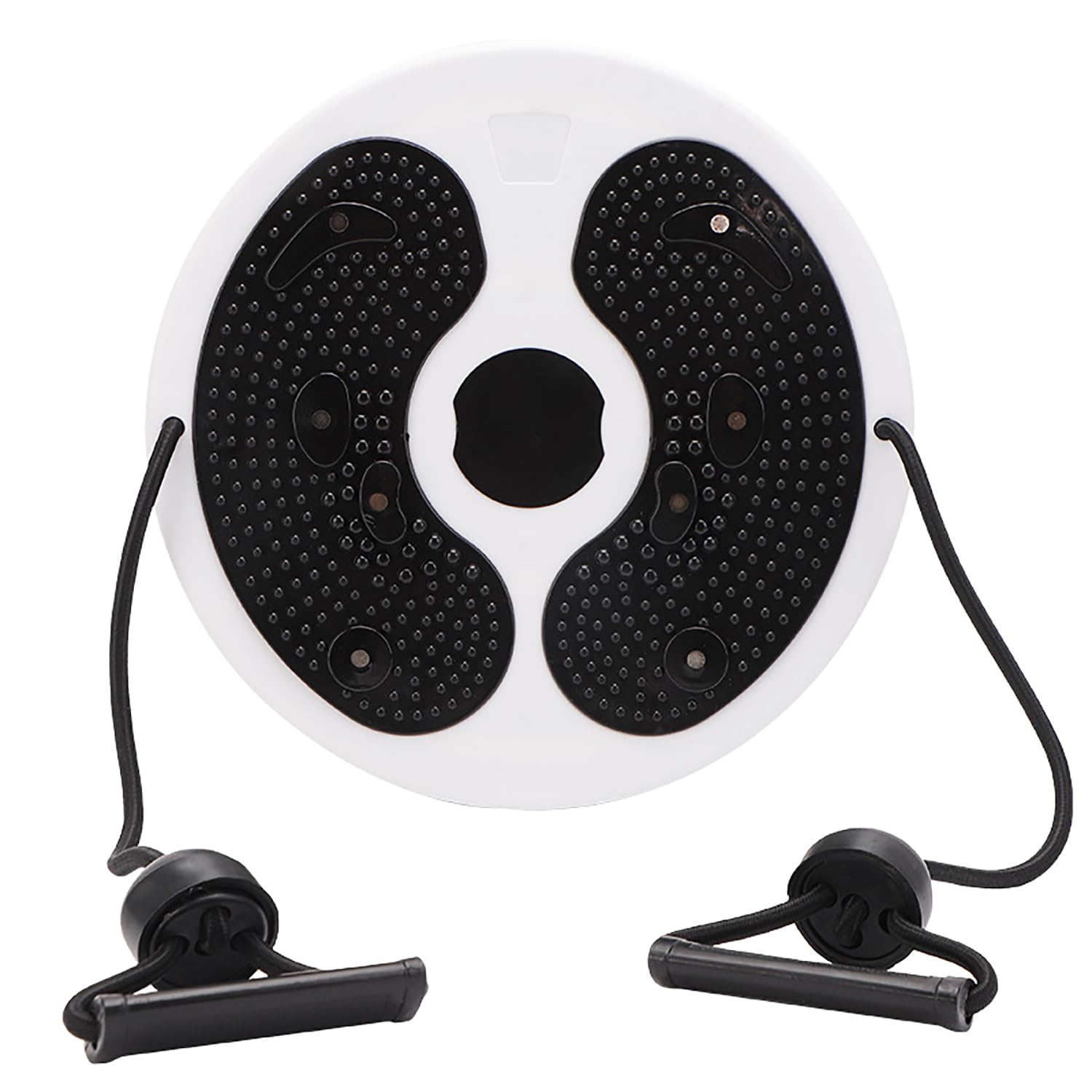 Ab Twist Waist Disc Board,Adjustable Waist Trainer Twisting Disc with Handles,Waist Slimming Balance Rotating Disc with Massage Foot Sole for Slimming Waist Arms Hips and Thighs (Black)