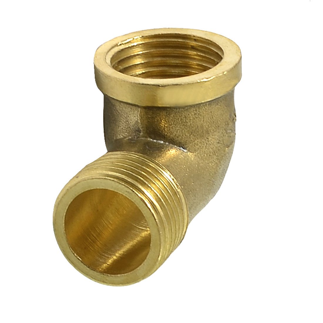 Sourcingmap 1/2PT Male to 1/2NPT Female Thread Elbow Pipe Coupler Fitting