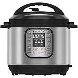 Instant Pot DUO60 6 Qt 7-in-1 Multi-Use Programmable Pressure Cooker, Slow Cooker, Rice Cooker, Steamer, Sauté, Yogurt Maker 