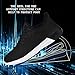 UNN Men Casual Shoes Athletic Breathable Mesh Walking Soft Sole Lightweight Sport Running Sneakers