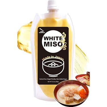 Amazon.com: White Miso Paste Tube, Sweet Shiro Miso, Gluten-Free