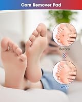MYMULIKE Corn Removal Pads 48 Count Foot Care Cushion Plasters view 7