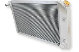 LUXERAD OHOB-COOL 3 Row Full Aluminum Radiator For 1977-1982 1978 1979 1980 1981 Chevy Corvette Base Coupe 5.0L 5.7L V8