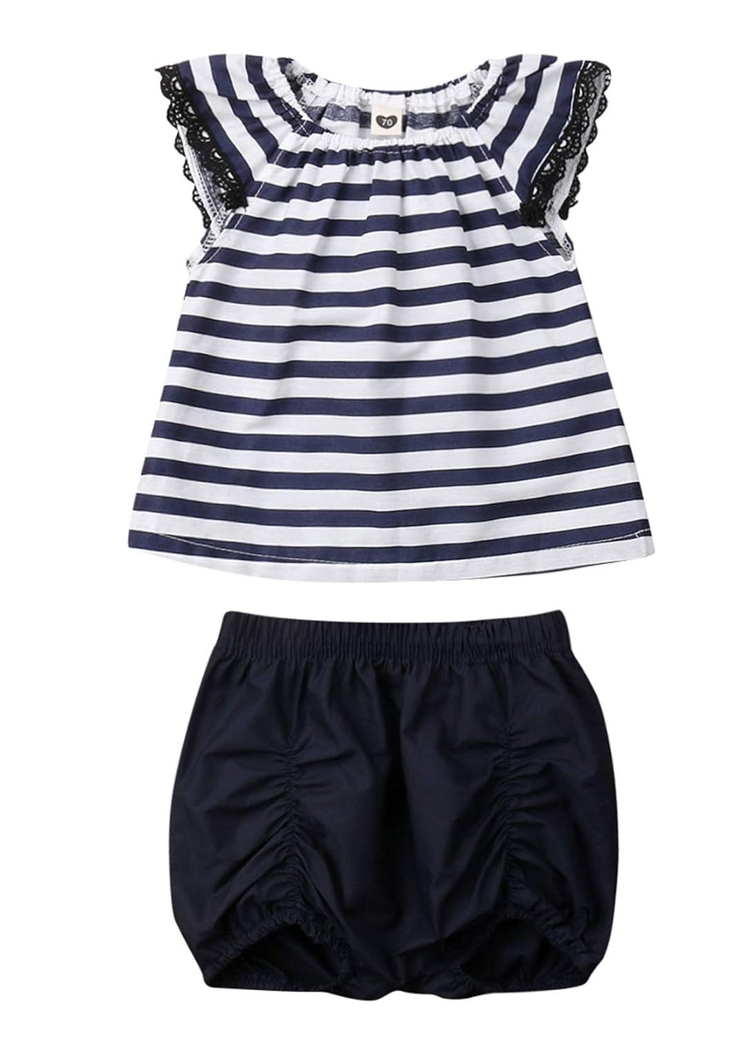 baby girl black shorts