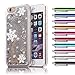 iPhone 6/6s Case, Mini-Factory 3D Unique Liquid Snowflake Design Protective Cover Case for iPhone 6s(2015) & iPhone 6(2014) - Christmas / Winter / Snowflake (Silver)